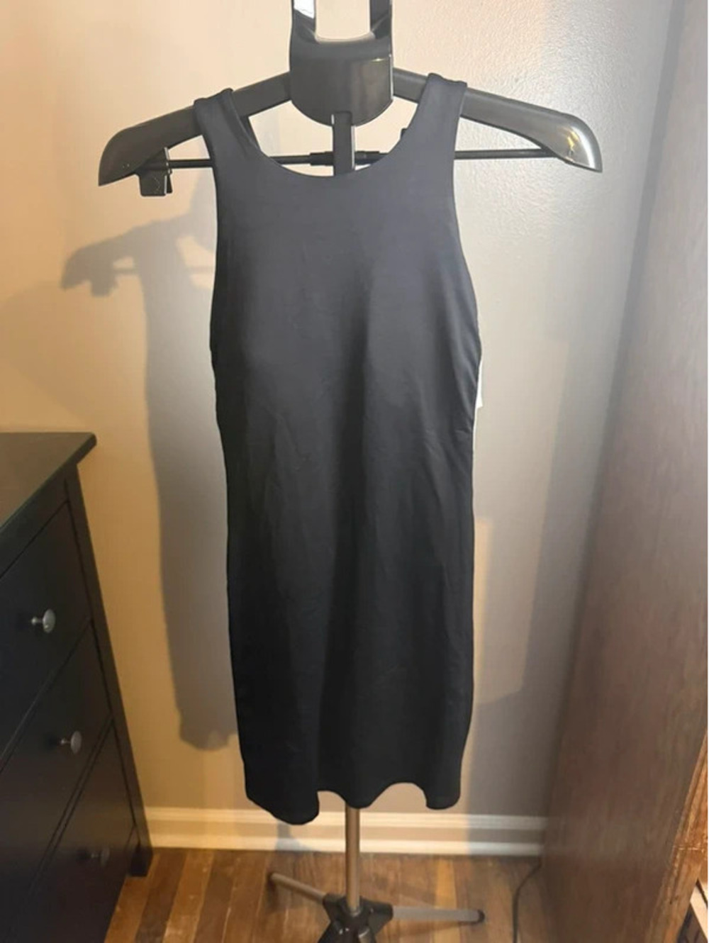 Old Navy Active StudioSmooth Black Athletic Dress Built-In Shorts M NWT
